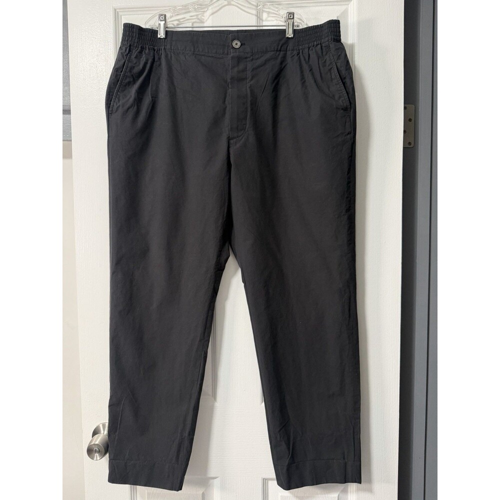 Gucci Men's Gray Elastic Waist Cotton Chino Pants Size 54 Italy